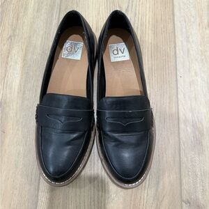 Dolce Vita Black Leather Loafers